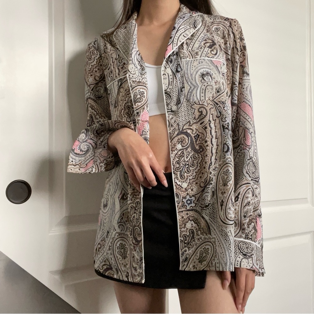 Tommy Hilfiger Multicolor Paisley Blouse